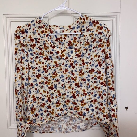 Springfield Women's Floral Long Sleeve Blouse - Picture 3 of 3